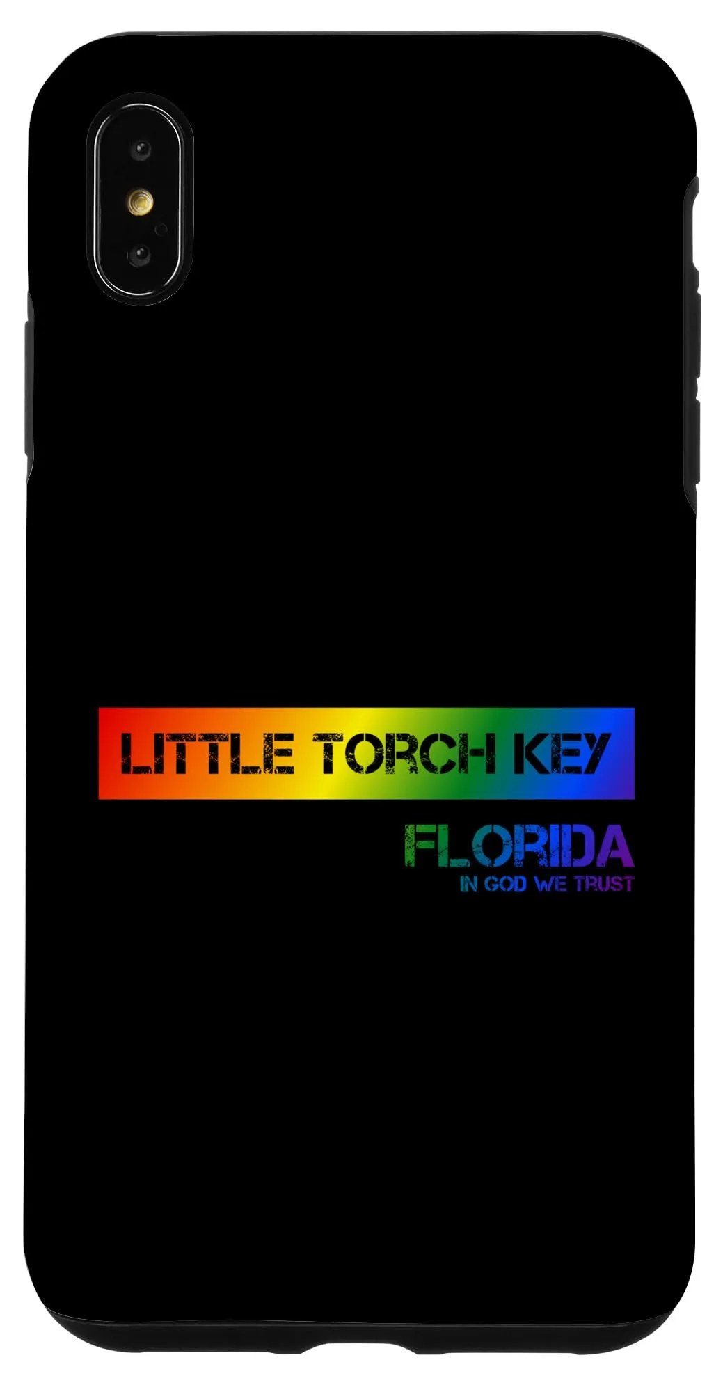 iPhone XS Max マラソン フロリダ Lgbtqai+ ヴィンテージ デザイン スマホケース