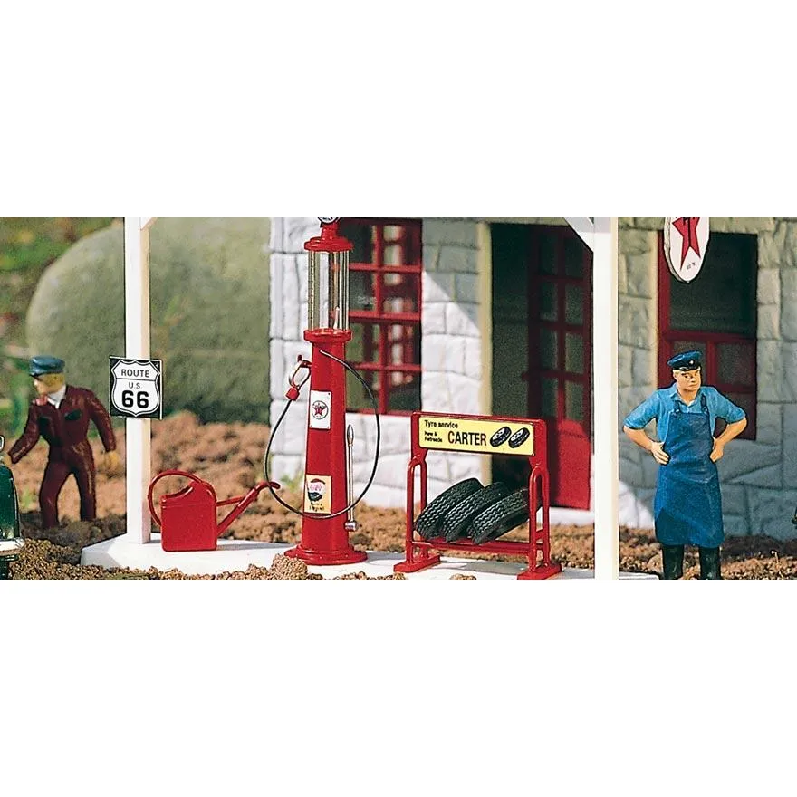 Gゲージ 鉄道模型 Piko ピコ Antique US gas pump TEXACO finished model