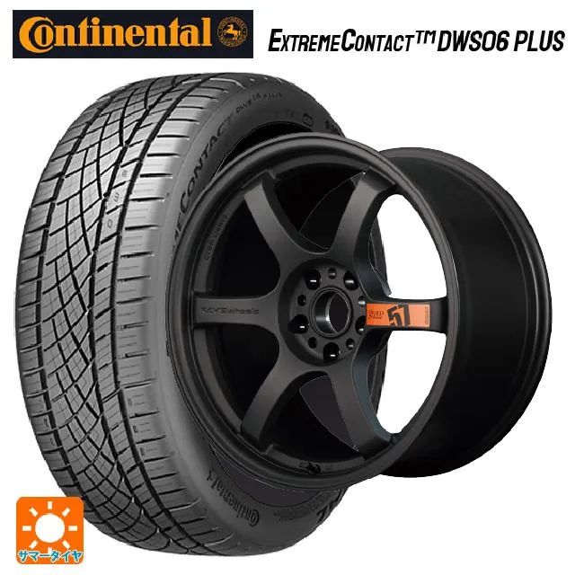 トヨタ GRヤリス(PA系)用 225/40R18 92Y XL コンチネンタル エクストリームコンタクト DWS06プラス 正規品 # グラムライツ