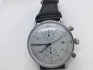 【送料無料】wertiger herren chronograph uhr edelstahl wasserdicht neu ovp