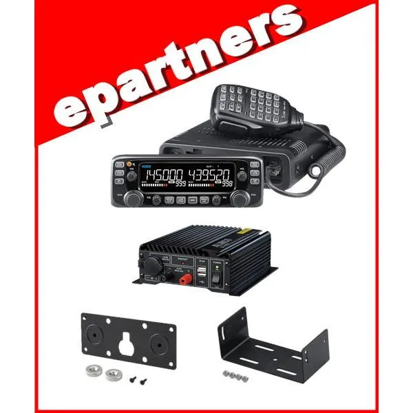 IC-2730DB(IC2730DB) Black Edition \u0026 DT-921 \u0026  MBF-4 \u0026 MBA-5   144/430MHz 50W FMトランシーバー  ICOM アイコム アマチュア無線