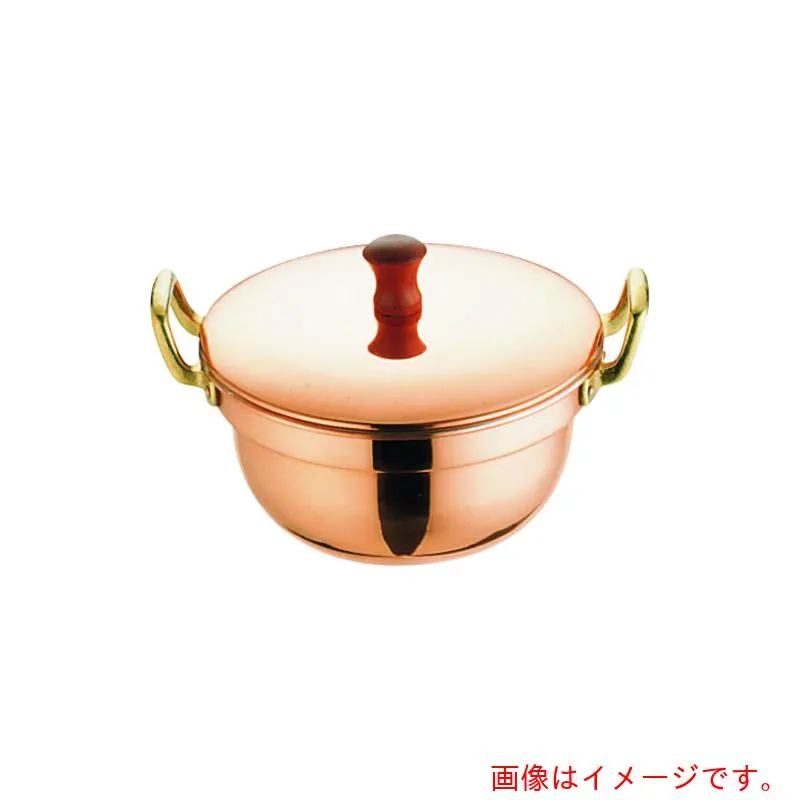 遠藤商事（TKG） ＳＡ銅１人用 しゃぶしゃぶ鍋 【品番：QSY22】