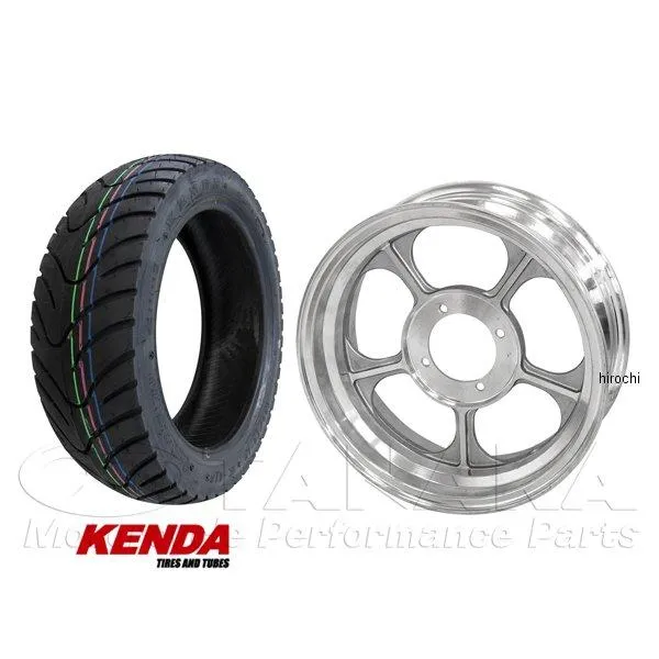 ca1758 田中商会 12インチアルミキャストホイール4.5J＆KENDAタイヤ 130/70-12タイヤセット モンキー JP店