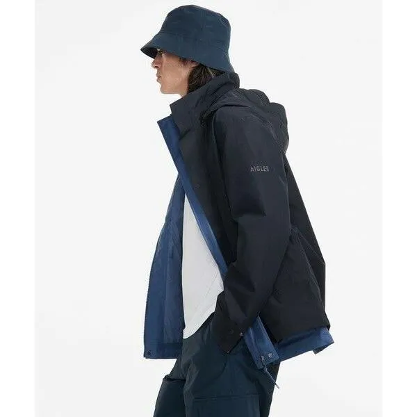 AIGLE / エーグル GORE-TEX ゴアテックス 防水 防風 透湿 フーデッドジャケット