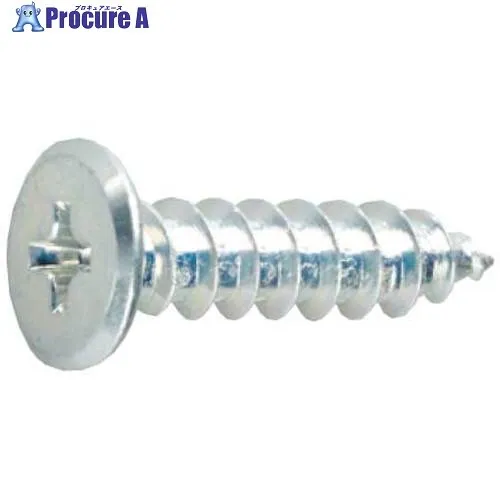 SUNCO 三価ホワイト (＋)スリムヘッド Aタッピング 4×40 (500本入) 20-00-A300-0040-0400-03 1箱 ■▼260-5484 【送料都度見積】