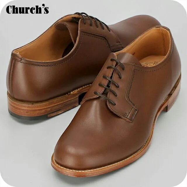 チャーチ ビジネスシューズ メンズ ブランド Church's レザー ENGLAND BARKSON F0AAR ブラウン シューズ