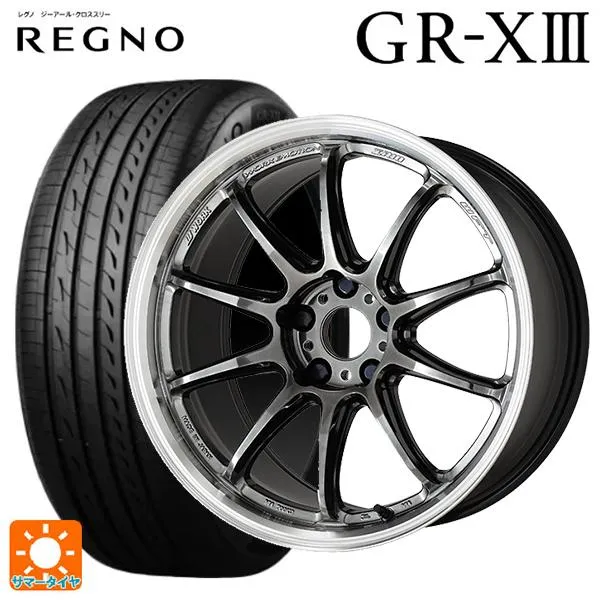 送料無料 サマータイヤホイールセット 235/35R19 91W XL ブリヂストン レグノ GR-X3 正規品 ワーク エモーション ZR10 19