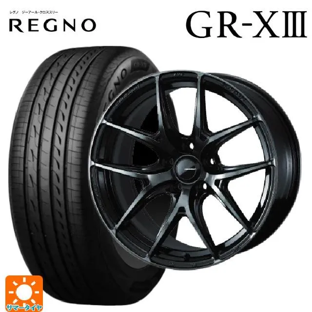 送料無料 サマータイヤホイール 4本セット 245/40R18 93W ブリヂストン レグノ GR-X3 正規品 ウェッズ ウェッズスポーツ SA 0