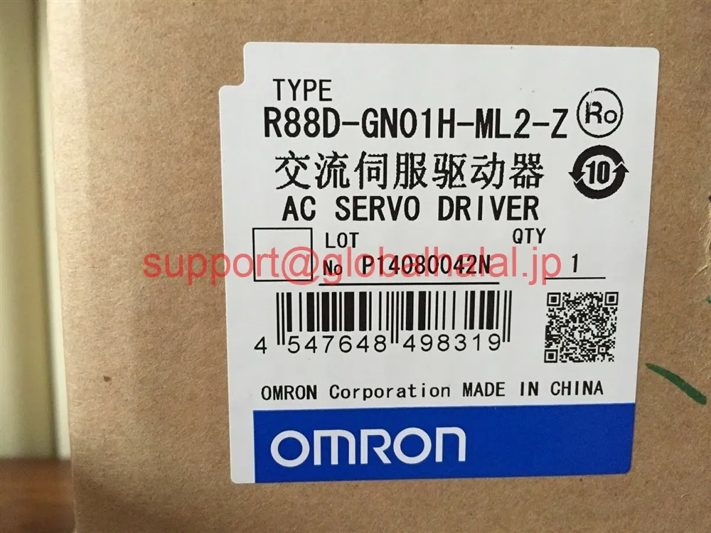 新品【東京発★適格請求書★税込】 OMRON サーボドライバ R88D-GN01H-ML2-Z 【６ヶ月保証】