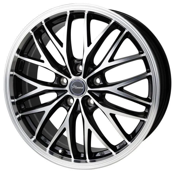 業販品 BRIDGESTONE BLIZZAK WZ-1 195/65R15 91Q Chronus CH-113 メタリックブラックポリッシュ 15インチ 6J+43 5H-100 冬用 4本