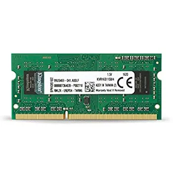 【中古】(非常に良い)キングストン Kingston ノートPC用メモリ DDR3 1600 (PC3-12800) 4GB CL11 1.5V Non-ECC SO-DIMM 204pin KVR16S11S8/4