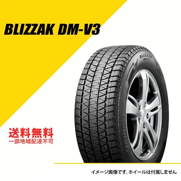 225/60R18 100Q ブリヂストン ブリザック DM-V3 2024年-2025年製 スタッドレスタイヤ 冬タイヤ BLIZZAK DMV3 225/60-18 [PXR01637]