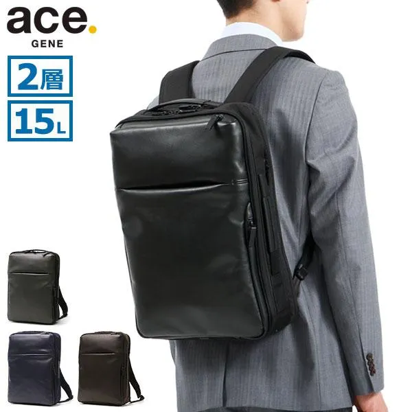 最大50%★5/25限定 正規品5年保証 エースジーン リュック メンズ 大容量 シンプル ace.GENE 本革 15L 通勤 B4 A4 PC ビジネスリュック ガジェタブル DPL 30522