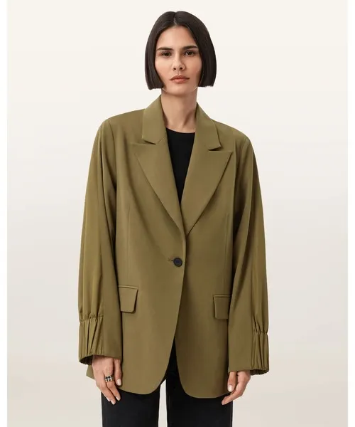 ジャケット テーラードジャケット ALASSETT SINGLE BREASTED BLAZER | ALASSETT シングル ブレスト ブレザー