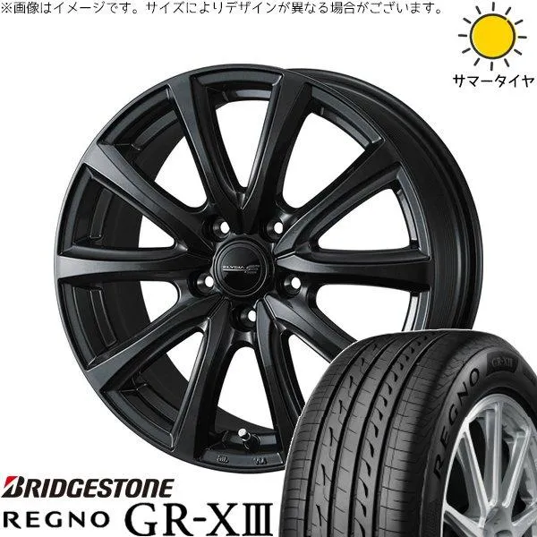 ヴォクシー 90系 225/40R19 ホイールセット | レグノ GR-X3 \u0026 エリシア 19インチ 5穴114.3