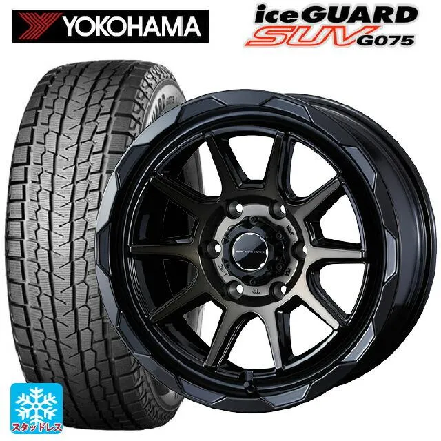 トヨタ ランドクルーザープラド(150系)用 265/65R17 112Q ヨコハマ アイスガードSUV G075 # マッドヴァンス06