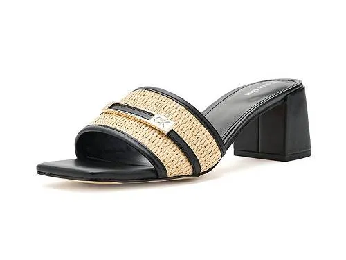 送料無料 カルバンクライン Calvin Klein レディース 女性用 シューズ 靴 ヒール Paloma - Black/Light Natural