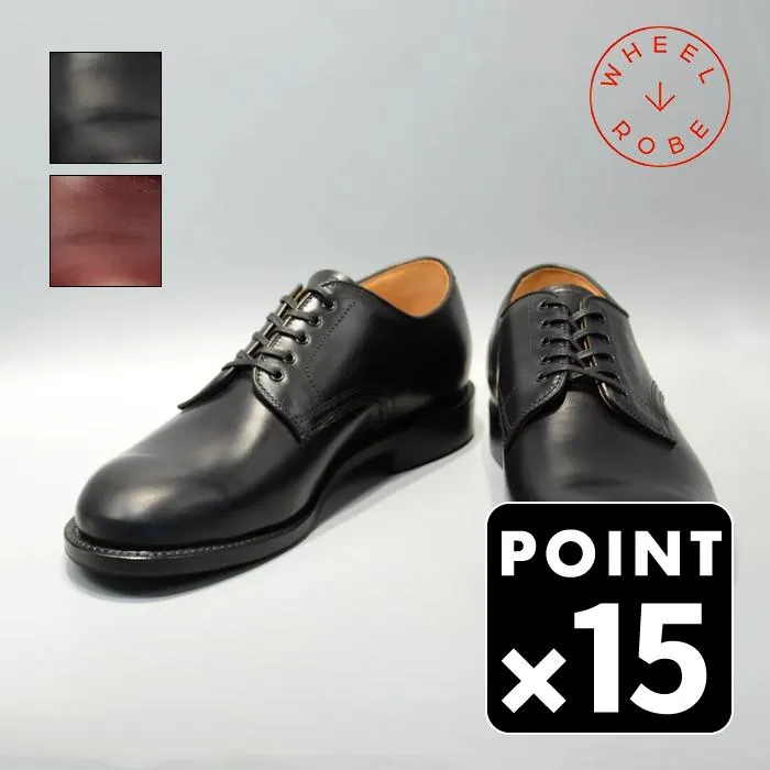 プレーントゥダービー　15075　WHEELROBE　ウィールローブ　PLAIN TOE DERBY　15075 　プレーントゥシューズ