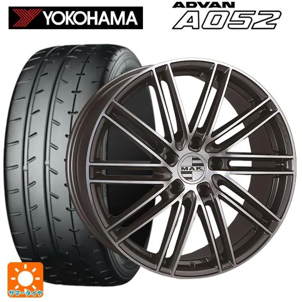 ポルシェ タイカン(J1系)用 [F]:255/40R20 101Y XL [R]:295/35R20 101Y ヨコハマ アドバン A052 正規品