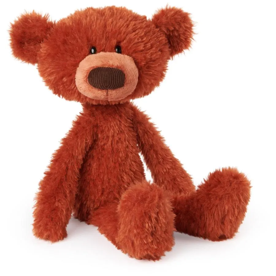 GUND Toothpick Pumpkin Pie, Teddy Bear Stuffed Animal for Ages 1 and Up, Pumpkin Orange, 15\"