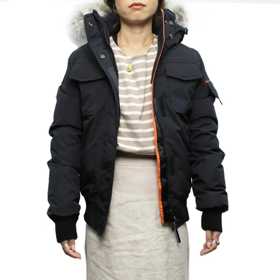 SALE50%OFF！半額！ OUTDOOR SURVIVAL CANADA "OSC Ladies" 【NINI】 OS1051 DOWN JACKET ダウンジャケット WINTER 冬物 レディース カナダ製 ブラック XXS-S