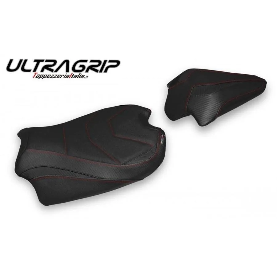 Tappezzeria Italia タッペッツェリア イタリア 純正シート用カバー VELES 張替え：あり / カラー：ブラック STREETFIGHTER V4 S DUCATI ドゥカティ シート関連