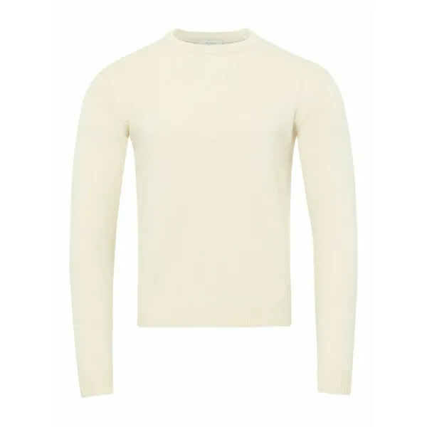 J.W.アンダーソン メンズ ニット\u0026セーター アウター Ribbed-trim crew-neck sweater  White