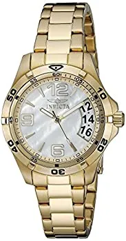 【中古】【輸入品・未使用】インヴィクタ Invicta Women 21372 Specialty Analog Display Swiss Quartz Gold Watch [並行輸入品]