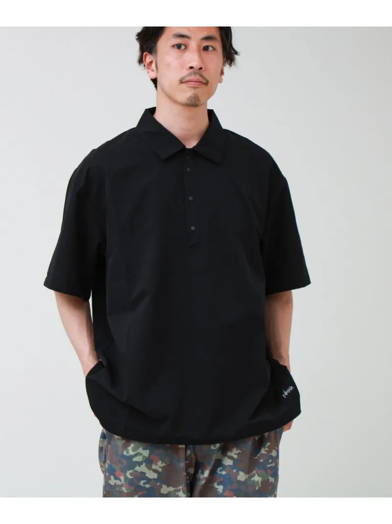 GLOSTER 【NANGA/ナンガ】DotAir COMFY POLO SHIRT フレディ アンド グロスター トップス ポロシャツ ブラック ベージュ グリーン【送料無料】