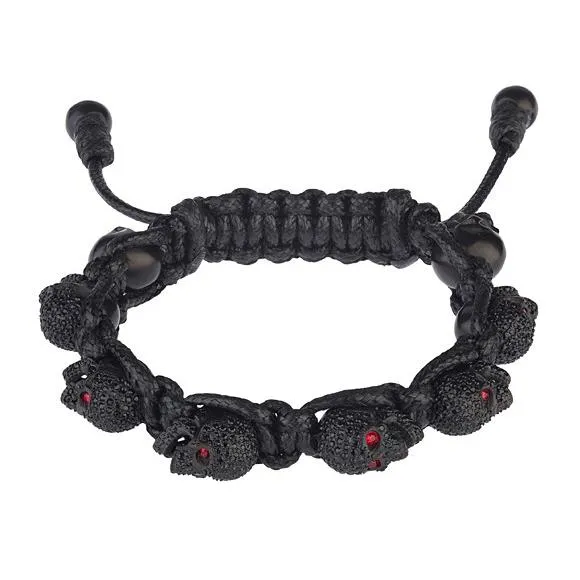 特価品 70%OFF! ボンバーグ JW-BKT-FSPBA.M6.3 Mサイズ メンズ ブレスレット BOMBERG SKULLY BRACELET