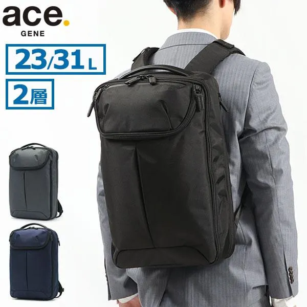 最大50%★5/25限定 正規品5年保証 エースジーン リュック ace.GENE デュアルポーズ DUALPOSE ビジネスバッグ 通勤バッグ A4 23L 31L PC収納 2WAY メンズ 35113