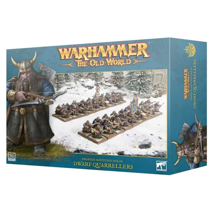 ゲームズワークショップ ドワーフェン・マウンテンホールド：ドワーフ・クォーレラーウォーハンマー 返品種別B