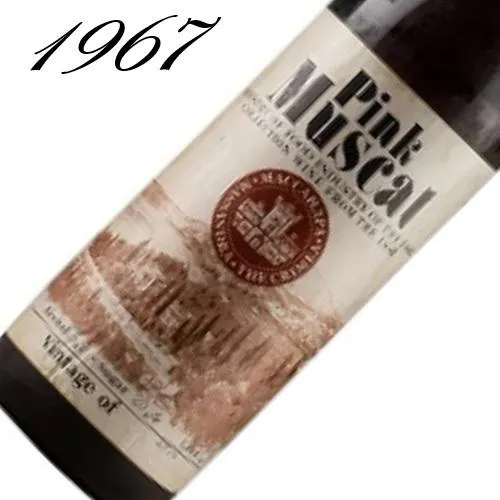 マサンドラ ピンク・マスカット 1967 デザートワイン 750ml ウクライナ クリミア半島 ※ラベル・パッケージに傷みあり[クール便][A12]