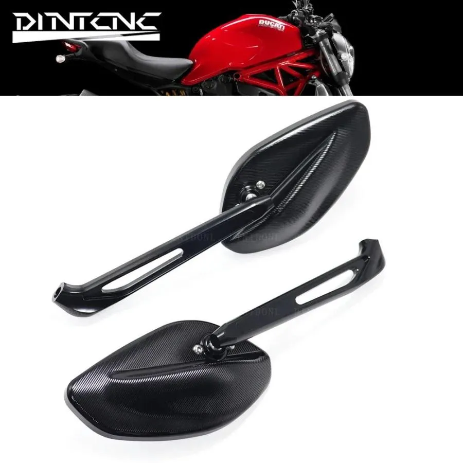 並行輸入品 ドゥカティモンスター + 659 695 696 796 821 950 937 1100 1200 SR バイクバックミラーガラスレンズアクセサリー