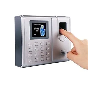 【中古】出席マシン 出席マシン指紋、指紋、音声チェックイン機メタル 指紋出席機 (色 : Photo color, Size : Oner size)