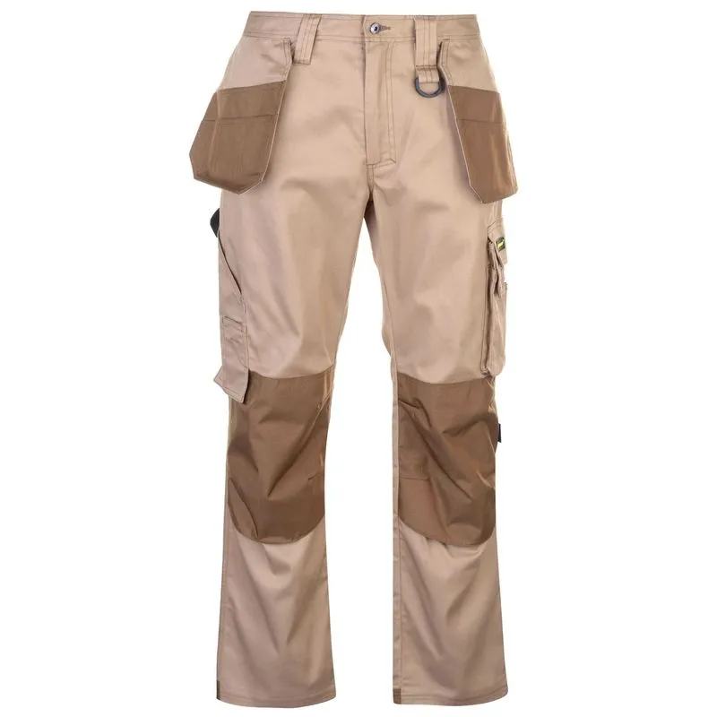 ダンロップ メンズ ボトムス カジュアルパンツ パンツ Dunlop On Site Trousers Mens Beige ベージュ