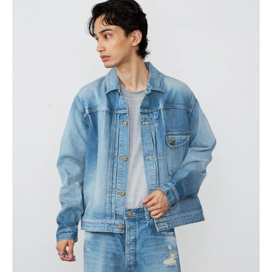 Ｌｅｅリー LM1020-146 Lee 101 ANNIVERSARY 101 COWBOY JACKET カウボーイ デニム ジャケット【101 100周年】 綿100％ Gジャン ユニ