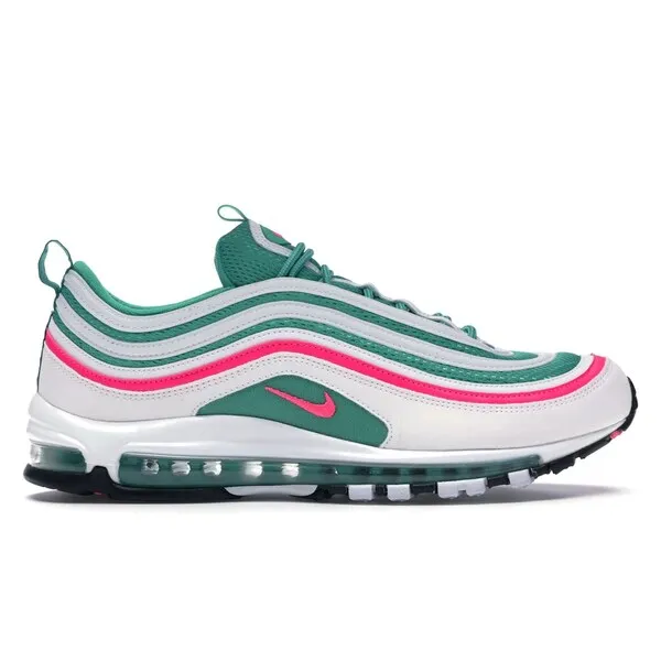 Nike ナイキ メンズ スニーカー  【Nike Air Max 97 South Beach】  サイズ US_9.5(27.5cm) White/Pink Blast-Kinetic Green-Black