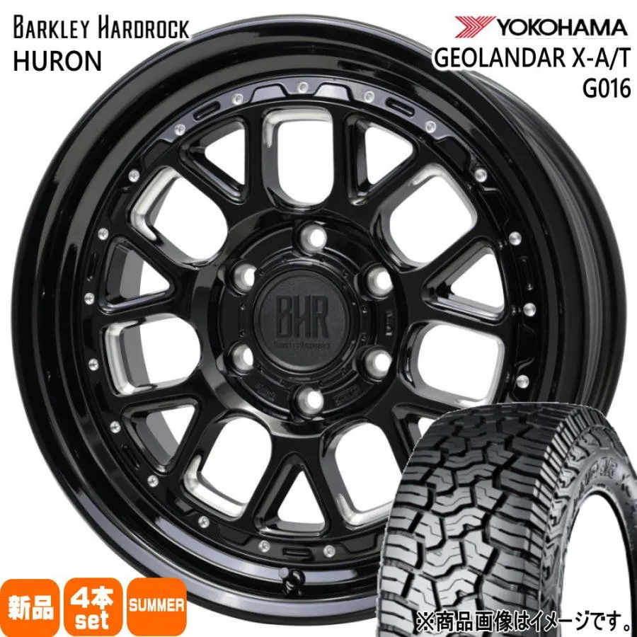 ランクル250 / ランクル300 ヨコハマ 265/65R18 122/119Q LT GEOLANDAR X-AT G016 夏用 サマータイヤ BARKLEY HARDLOCK HURON