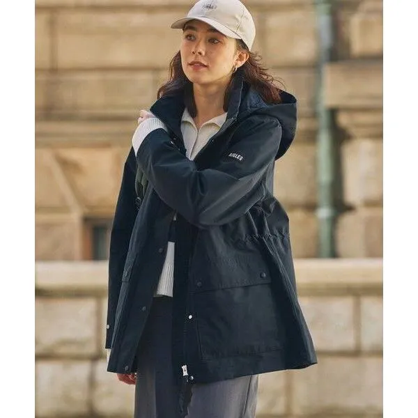 AIGLE / エーグル GORE-TEX 防風 防水 透湿 2レイヤージャケット RP フード脱着可