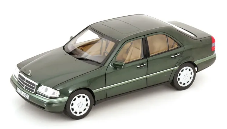 ベンツ特注 ノレブ 1/18 メルセデス ベンツ Cクラス 1993 W202 マラカイトグリーンメタリック 開閉NOREV 1:18 Mercedes Benz C Class 1993 W202 Malachit Green Metallic