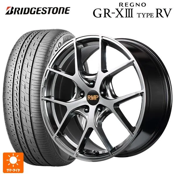 送料無料 サマータイヤホイールセット 245/40R19 98W XL ブリヂストン レグノ GR-X3 タイプ RV 正規品 # エムアイディー M