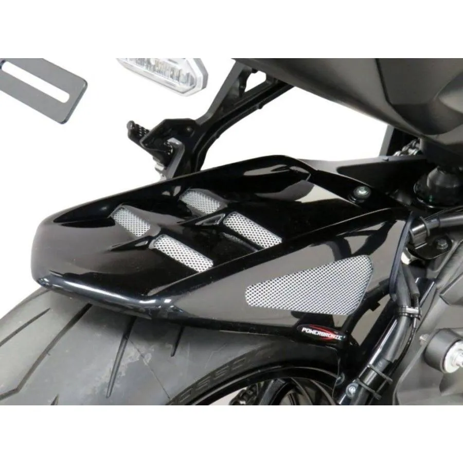 POWERBRONZE リアインナーフェンダー カラー：マットブラック／ブルーメッシュ Z H2 KAWASAKI カワサキ リアフェンダー フェンダー関連 外装