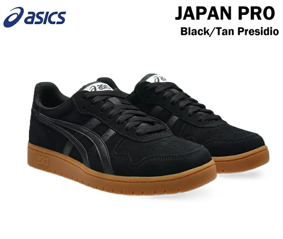 【 ASICS / アシックス 】 ◆日本正規品◆ JAPAN PRO ジャパン プロ スケートシューズ スケシュー 靴 スニーカー SK8 メンズ レディース Black/Tan Presidio ブラック タン プレシディオ 1201A920.003