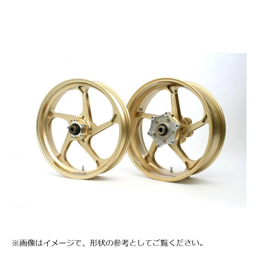 GALE SPEED (ゲイルスピード) フロント ホイール 鍛造ホイール F 300-17 ゴールド [TYPE-GP1S] YZF-R25 /MT-25 (ABS不可)
