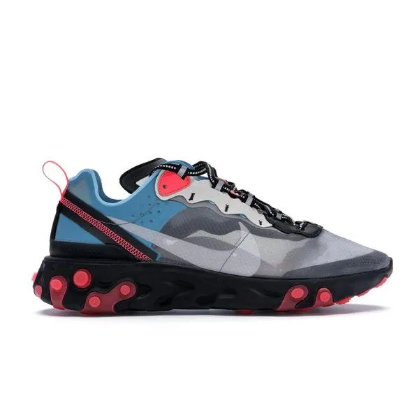 Nike ナイキ メンズ ランニング スニーカー Nike React Element 87 Blue Chill Solar Red 【US_12.5(30.5cm) 】