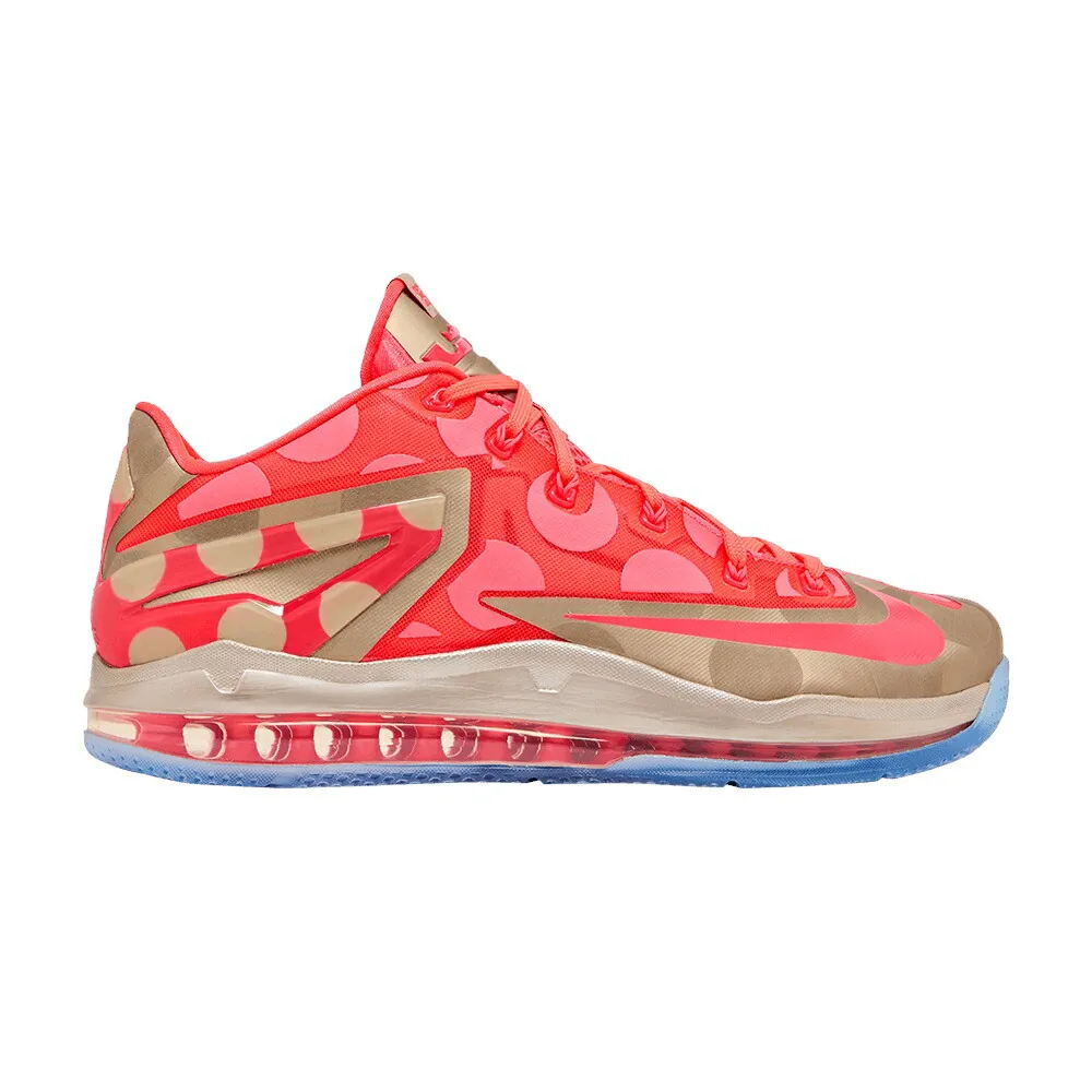 ナイキ レブロン MAISON COLLECTION スニーカー メンズ NIKE LEBRON 11 LOW / METALLIC ZINC HYPER PUNCH ICE