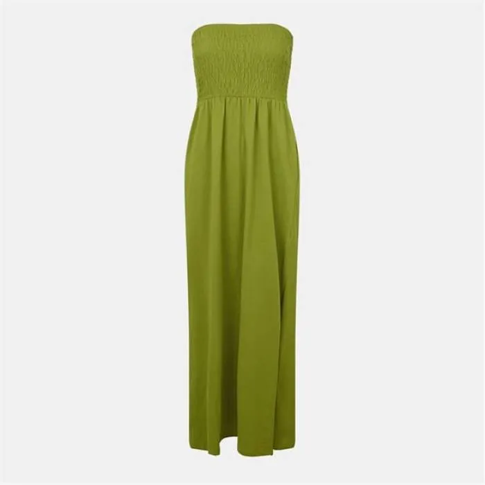 Threadbare 【 Hill Maxi Dress Women Olive Solid 】 ドレス レディース olive オリーブ ソリッド