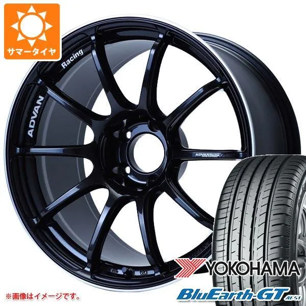 サマータイヤ 235/45R18 94W ヨコハマ ブルーアースGT AE51 アドバンレーシング RS3 8.0-18