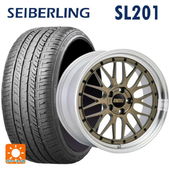 送料無料 サマータイヤホイール 4本セット 225/50R18 95W セイバーリング セイバーリング SL201(ブリヂストン工場生産） BBS L